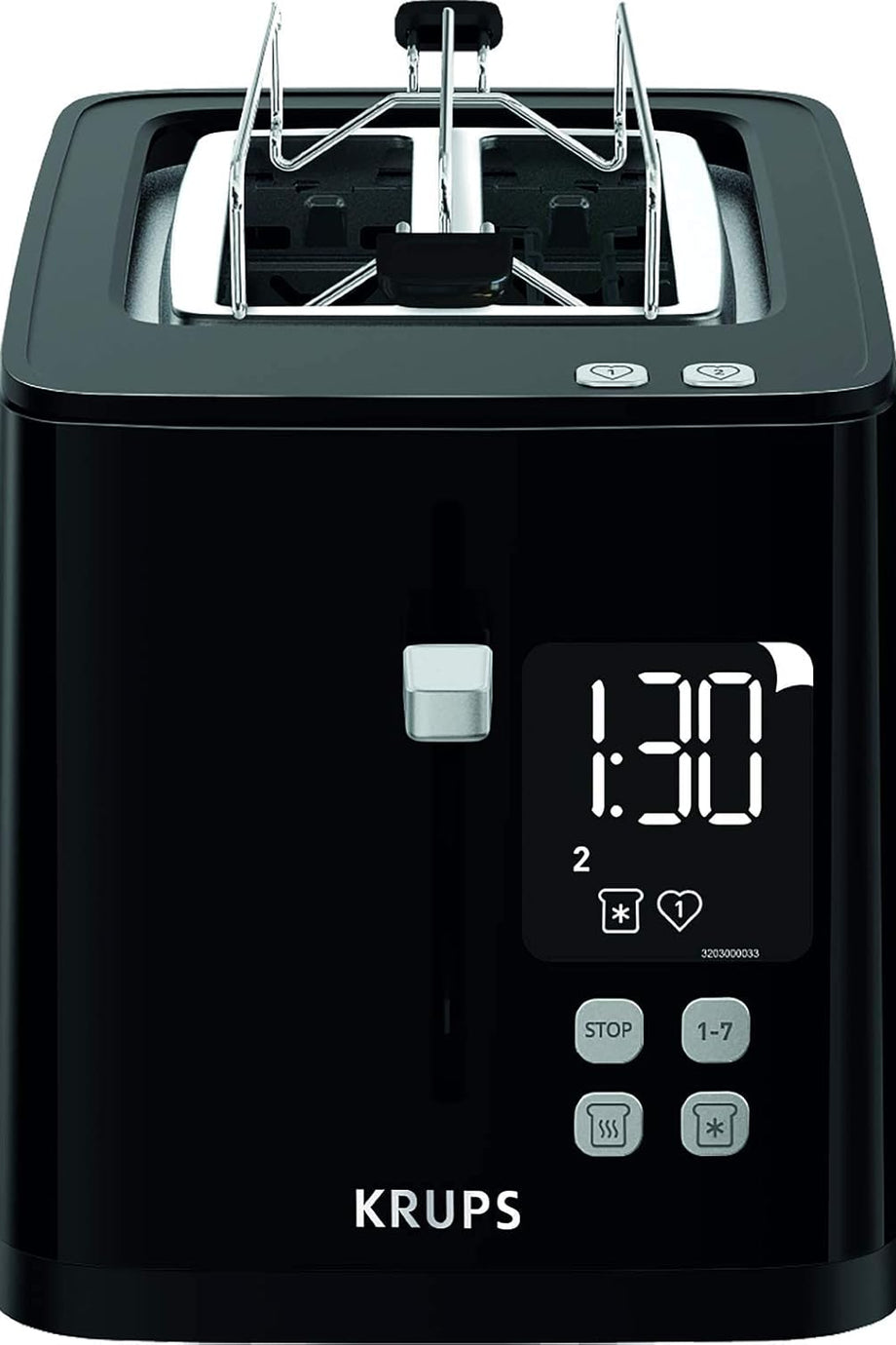 KH6418 Smart'n Light Tost Makinesi, Dijital Ekran, 7 Kızartma Seviyesi