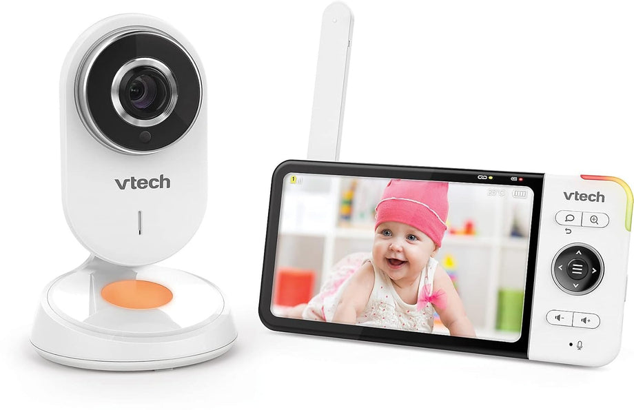 VM818 HD Bebek Monitörü, Geniş Açılı Kamera, HD Video, 5" LCD Ekran, Gece Görüşü, İki Yönlü İletişim