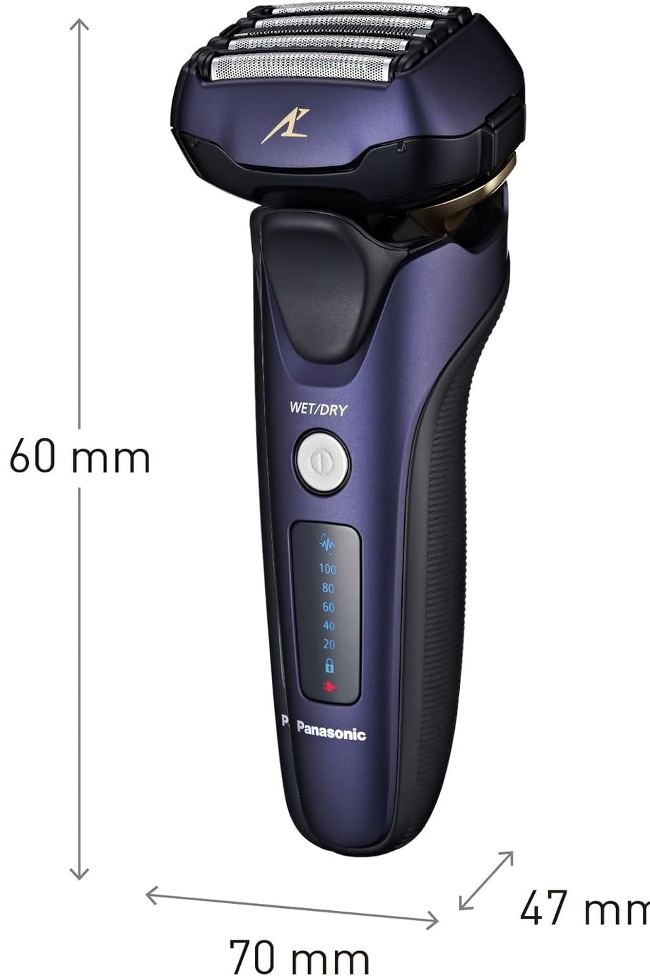 Islak/Kuru Tıraş Makinesi,Akıllı Sakal Sensörü, 5 Bıçak, Ultra Hızlı Motor, Su Geçirmez