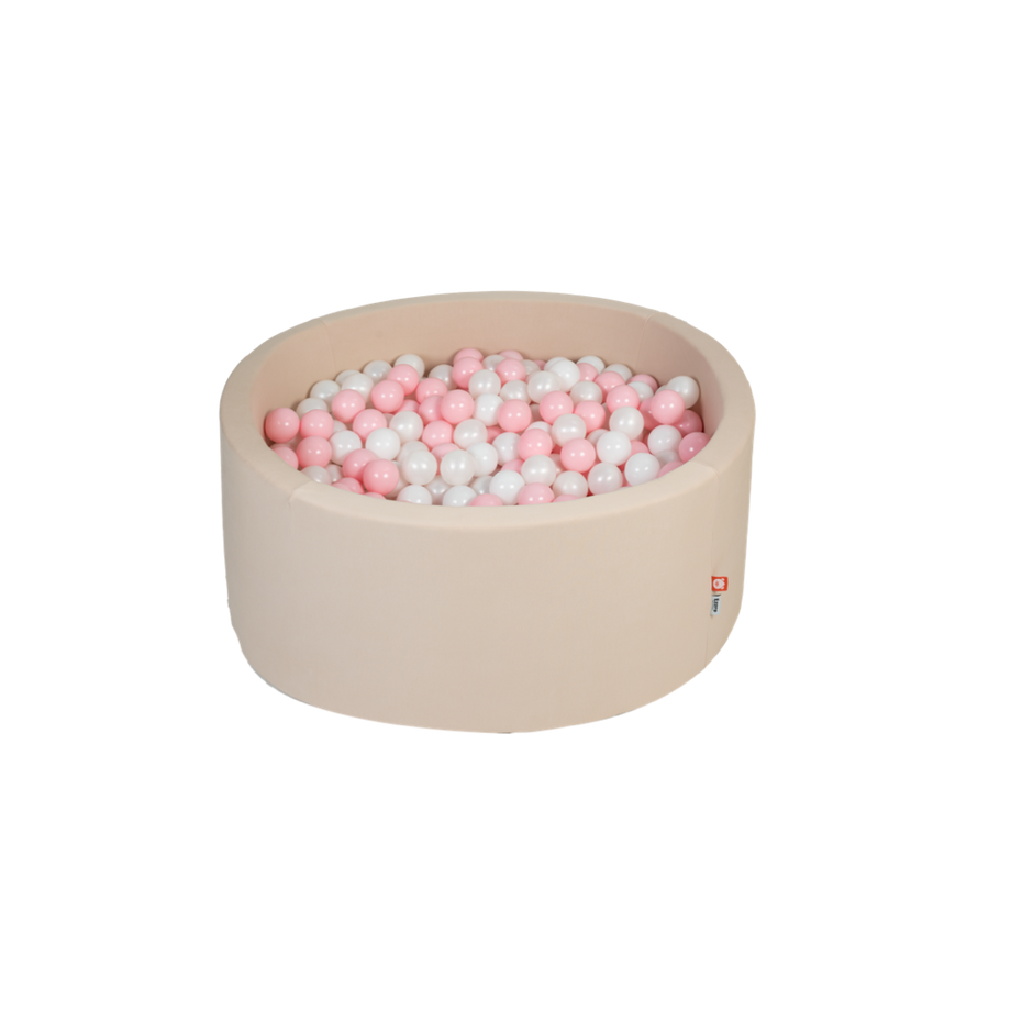 Bej Yuvarlak Top Havuzu 100x40 cm (Toplar Dahil Değildir)