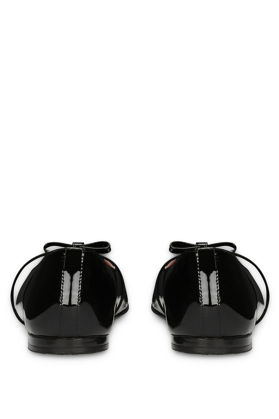 Kızlar için Şık Klasik Balerin Ayakkabıları - Patenti Deri