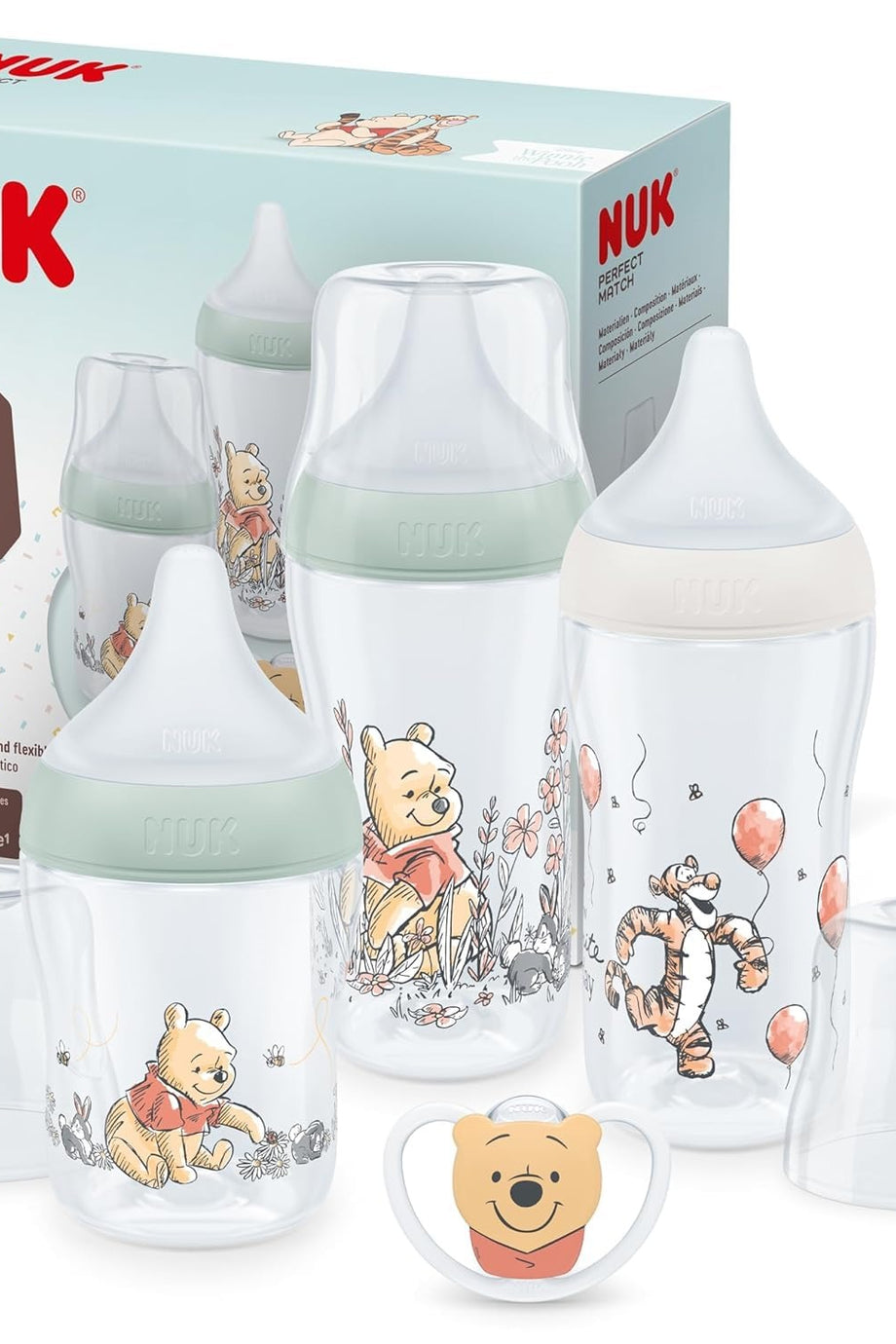 Perfect Match Bebek Biberon Seti Winnie the Pooh, Sterilizatör, Çözme, Sıcak Tutma ve Sterilizasyon