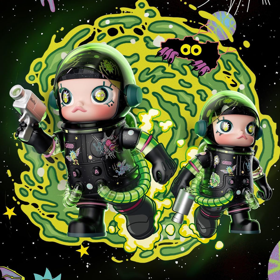 Mega Space Molly %400 Rick and Morty Figürü, Özel Tasarım Koleksiyonluk Sanat Oyuncağı