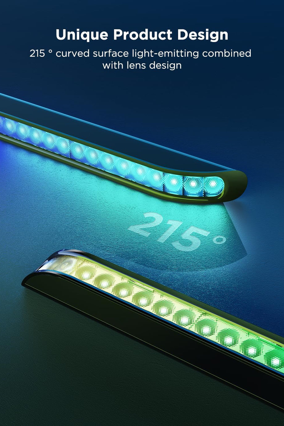 RGBIC TV LED Işık Barı 31” TV Arka Aydınlatma, Alexa Uyumlu, Müzik Senkron, 35+ Sahne