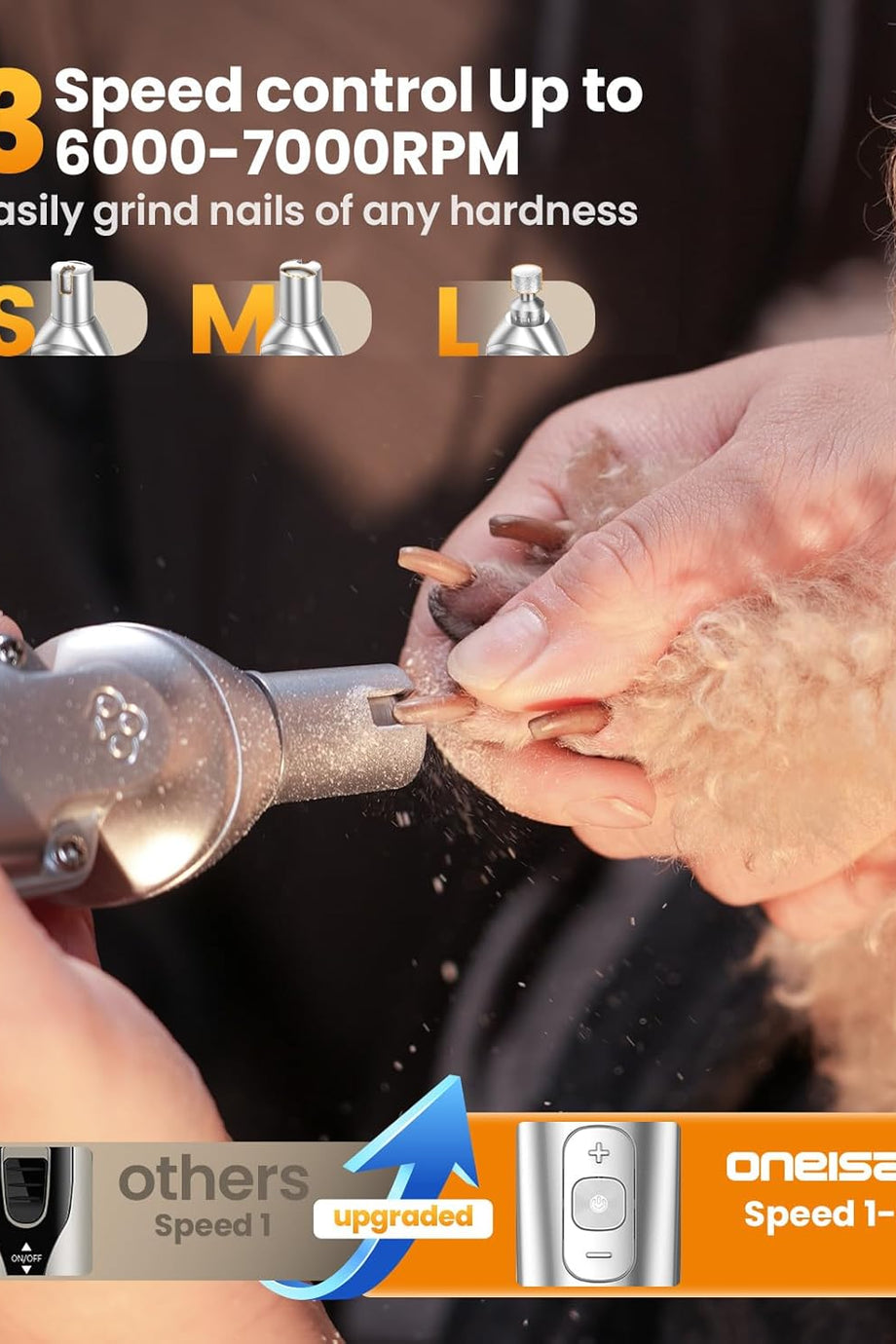 4'ü 1 Arada Sessiz Tıraş Makinesi, Köpek ve Kedi Tüyleri İçin, USB Şarj