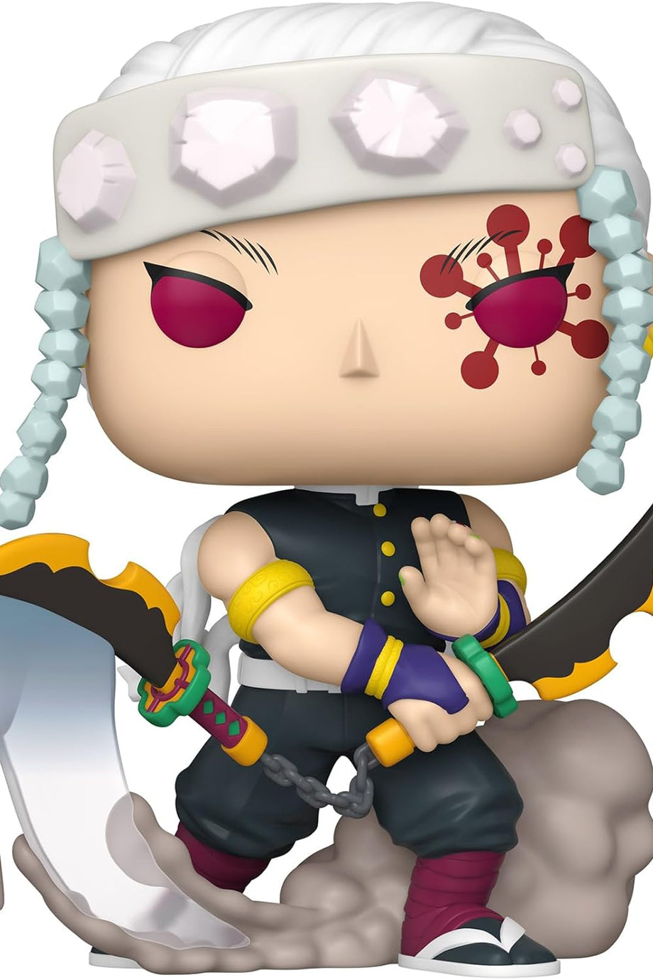 Pop! Jumbo: Demon Slayer, Tengen Uzui, Vinil Koleksiyon Figürü, Resmi Ürün