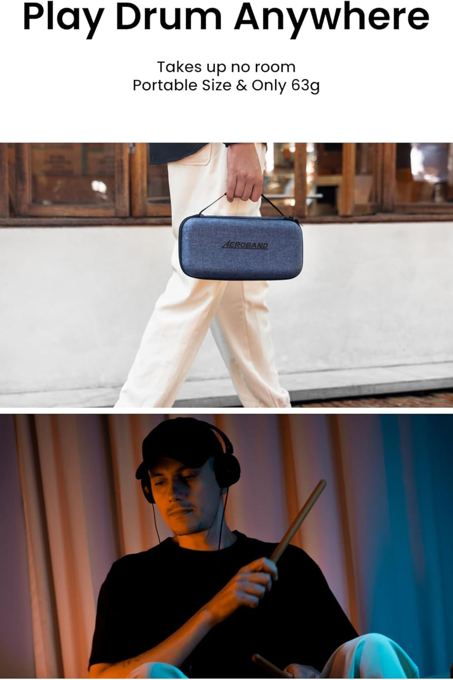 AeroBand PocketDrum 2 MAX Elektronik Davul Seti – 2024 Sürümü