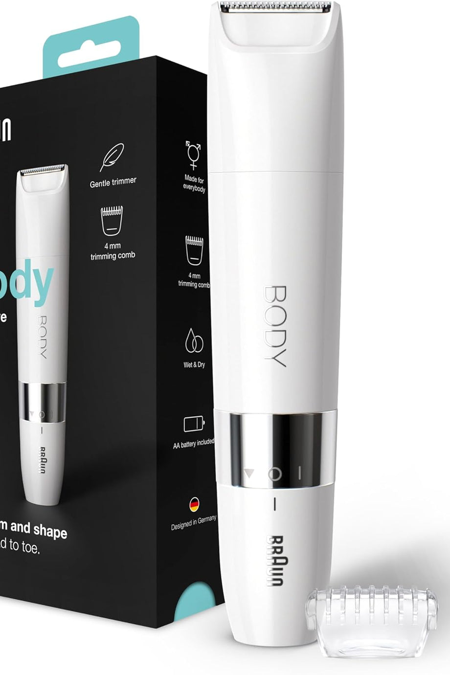 Body Mini Trimmer BS1000, Elektrikli Vücut Tüy Alma