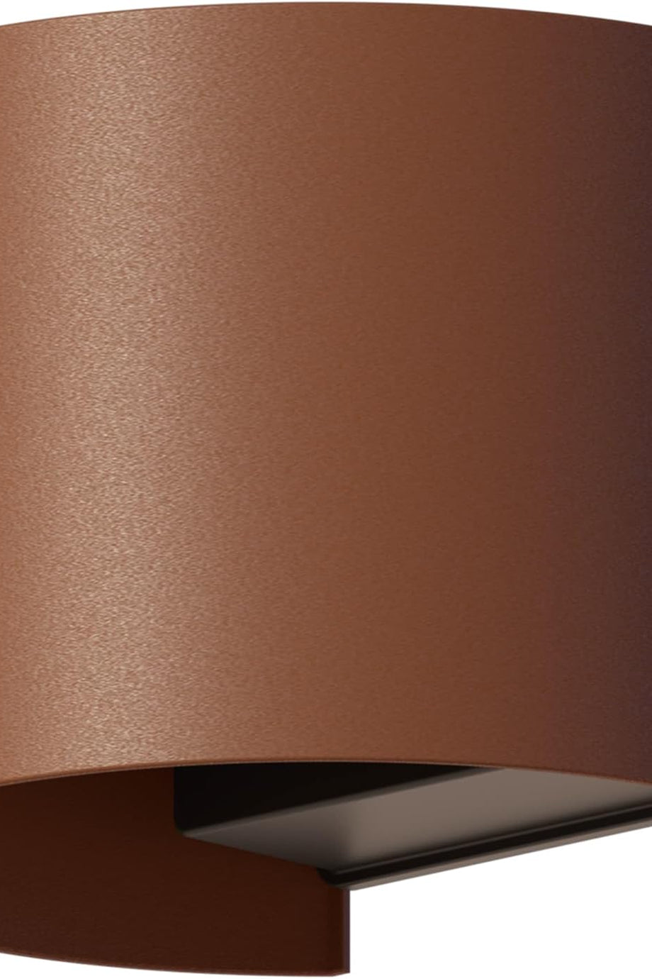 LED Oval Duvar Lambası, Pas Rengi, İç ve Dış Mekan Kullanımı İçin Ayarlanabilir