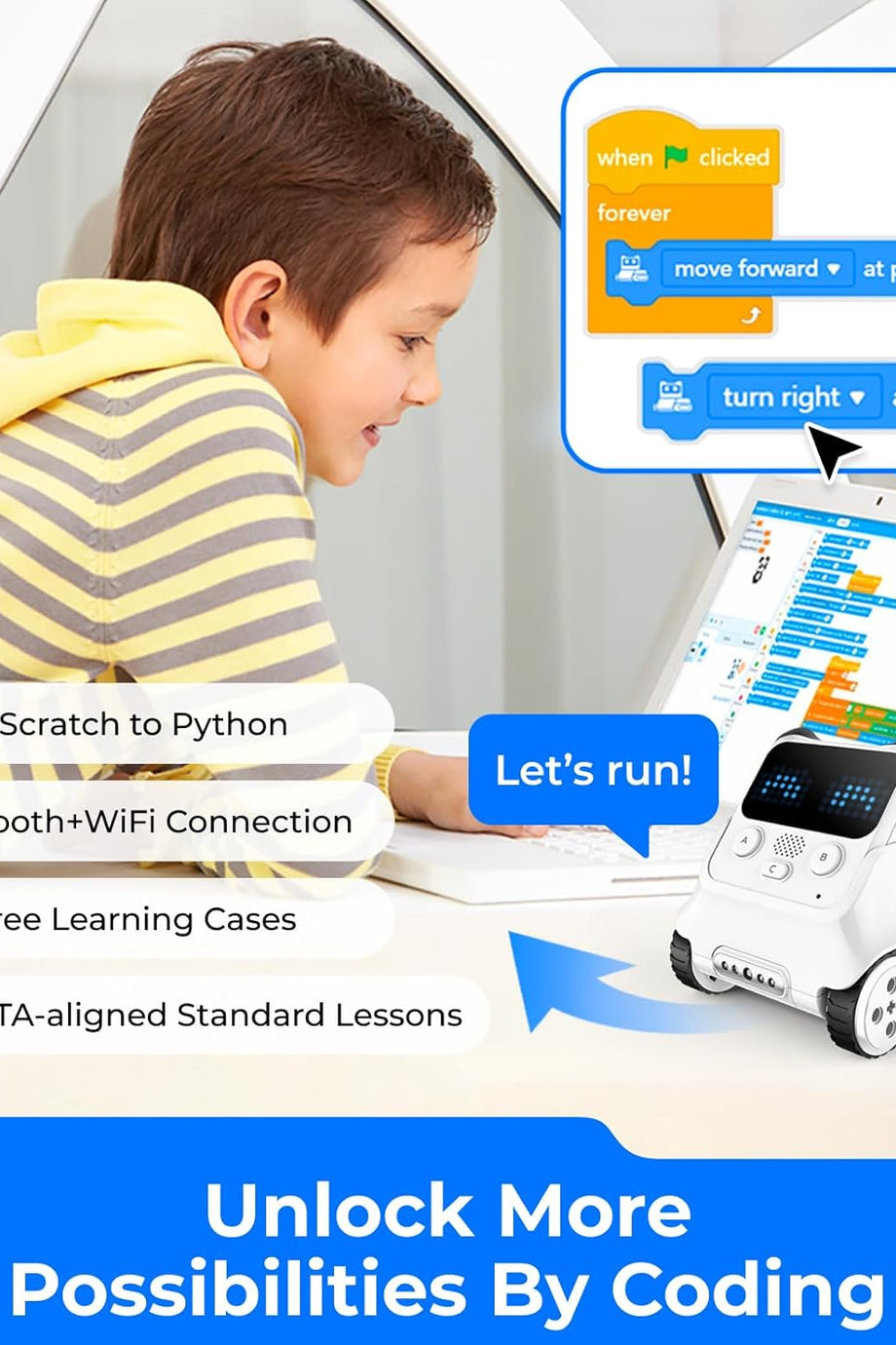 Codey Rocky, Çocuklar İçin Etkileşimli ve Eğitici Robot Oyuncak