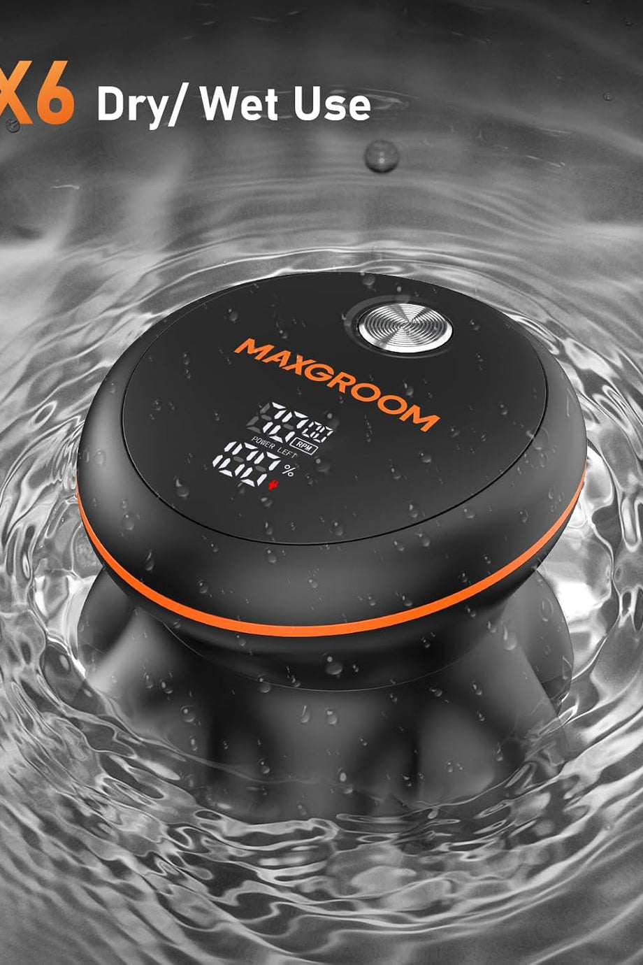 Erkekler İçin 7D Esnek Kafalı Tıraş Makinesi, Su Geçirmez, Manyetik Başlık, Uzun Pil Ömrü