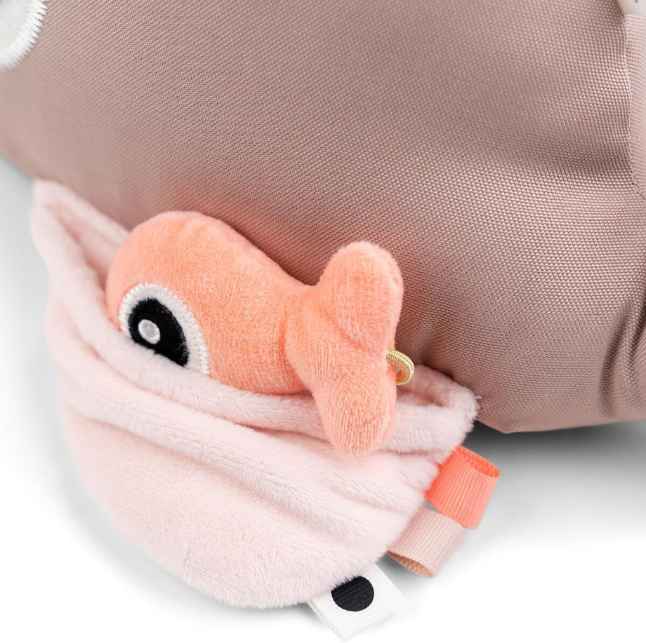 Wally Rosa Zemin Oyun Aynası, Balina Şeklinde Bebek Aktivite Aynası