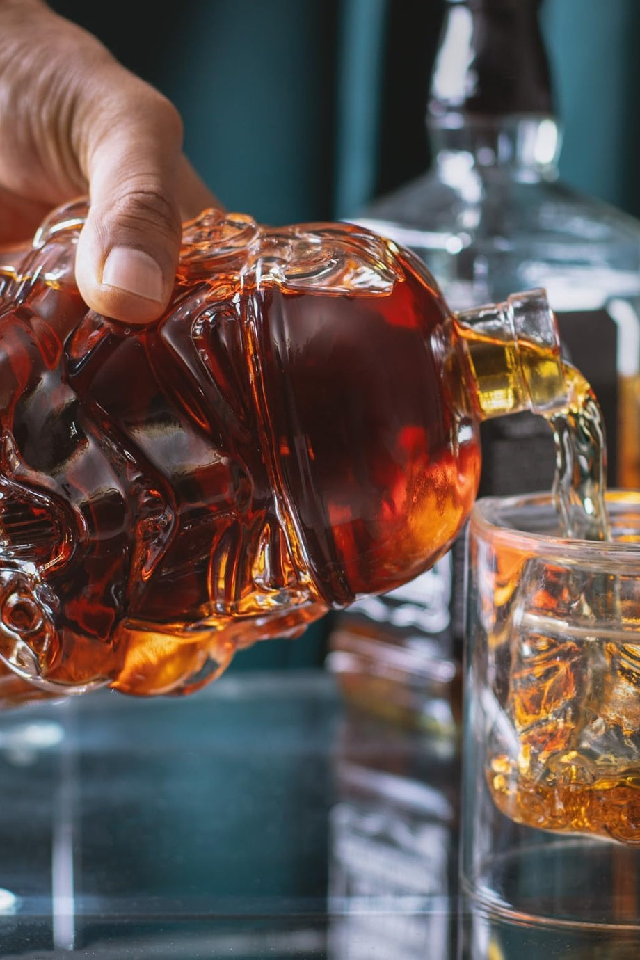Shepperton Design Studios Stormtrooper Carafe 750ml Şeffaf Flint Cam, Şişe Kapanı Cork