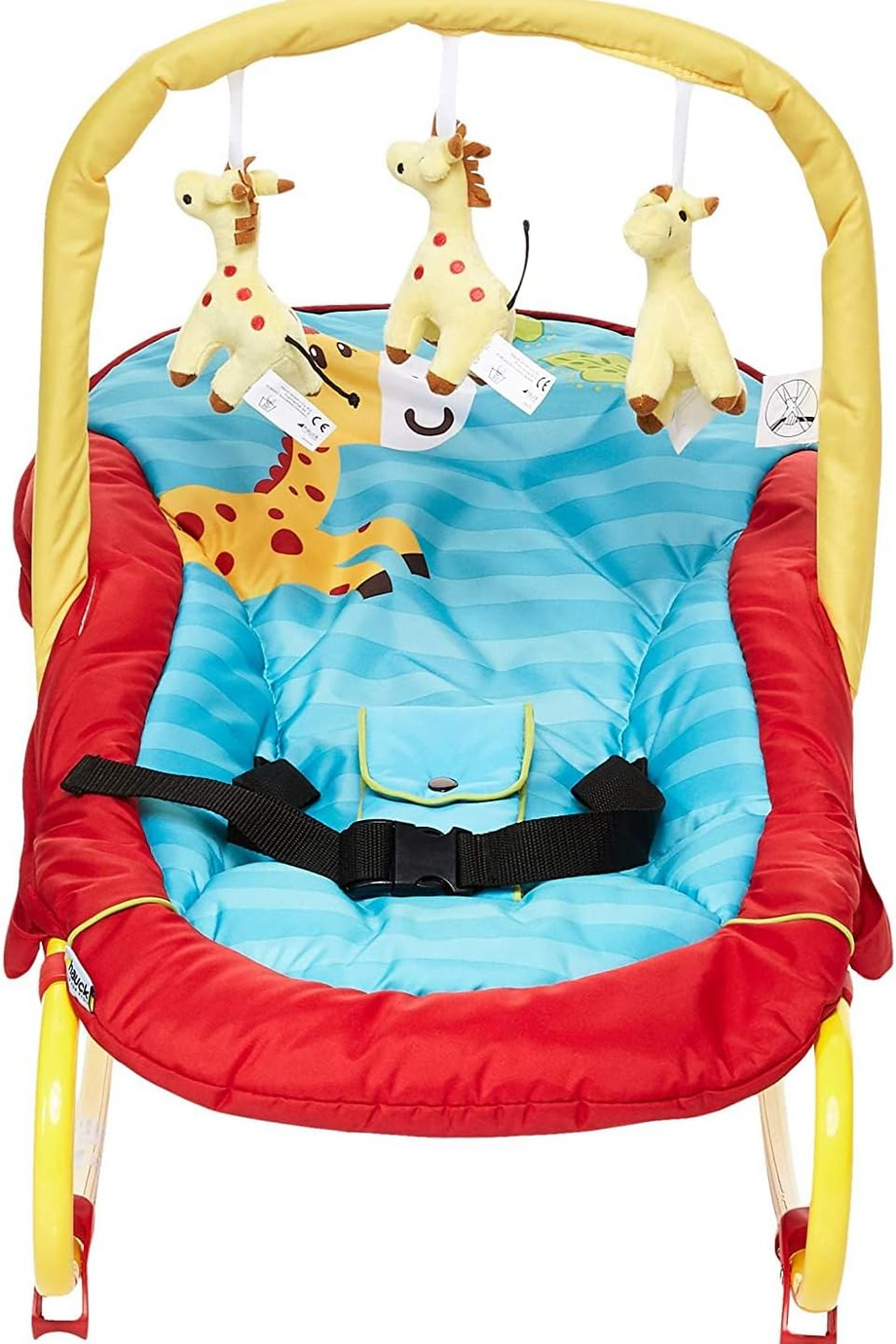 Bungee Deluxe Portatif Bebek Beşiği Salıncaklı, Ayarlanabilir, Taşınabilir