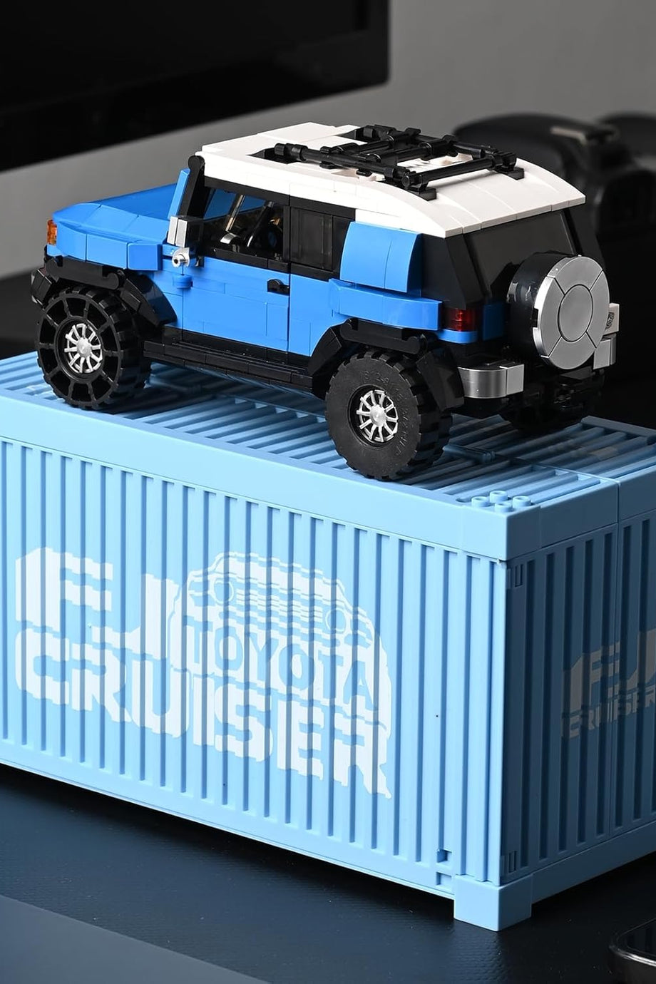 Toyota FJ40 Cruiser Araba Kiti, 622 Parça, Resmi Lisanslı, Display Kutulu, 8-16 Yaş İçin