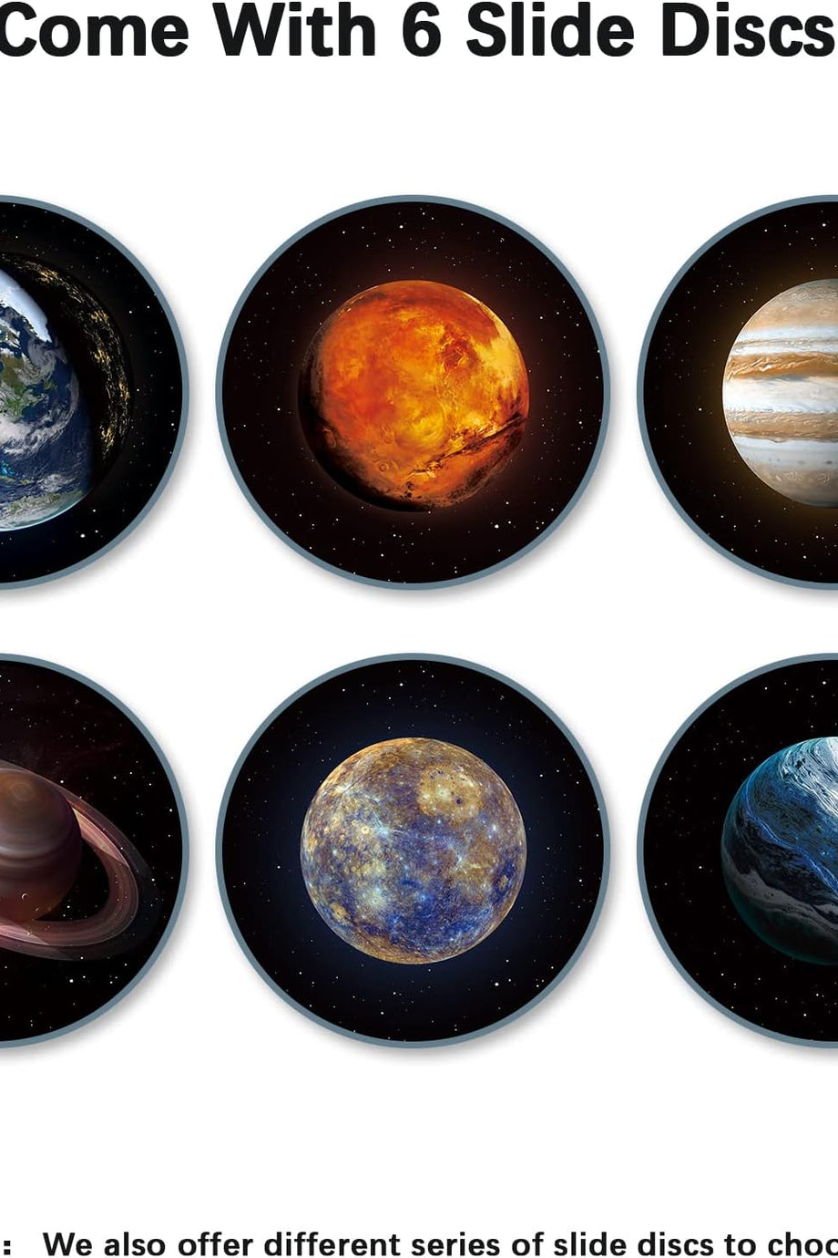 Galaxy Projektör için 5K Ultra HD Disk Seti (6 Disk) Yüksek Çözünürlük, Yarı İletken Litografi