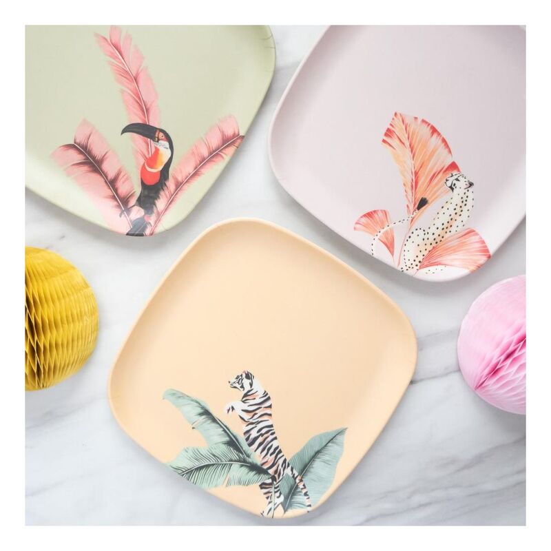 Bambu Tabaklar 20cm (4'lü Set)