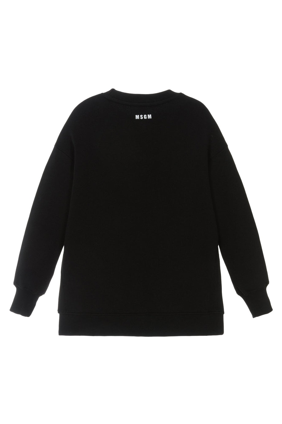 Çocuklar İçin Logo Baskılı Bisiklet Yaka Sweatshirt