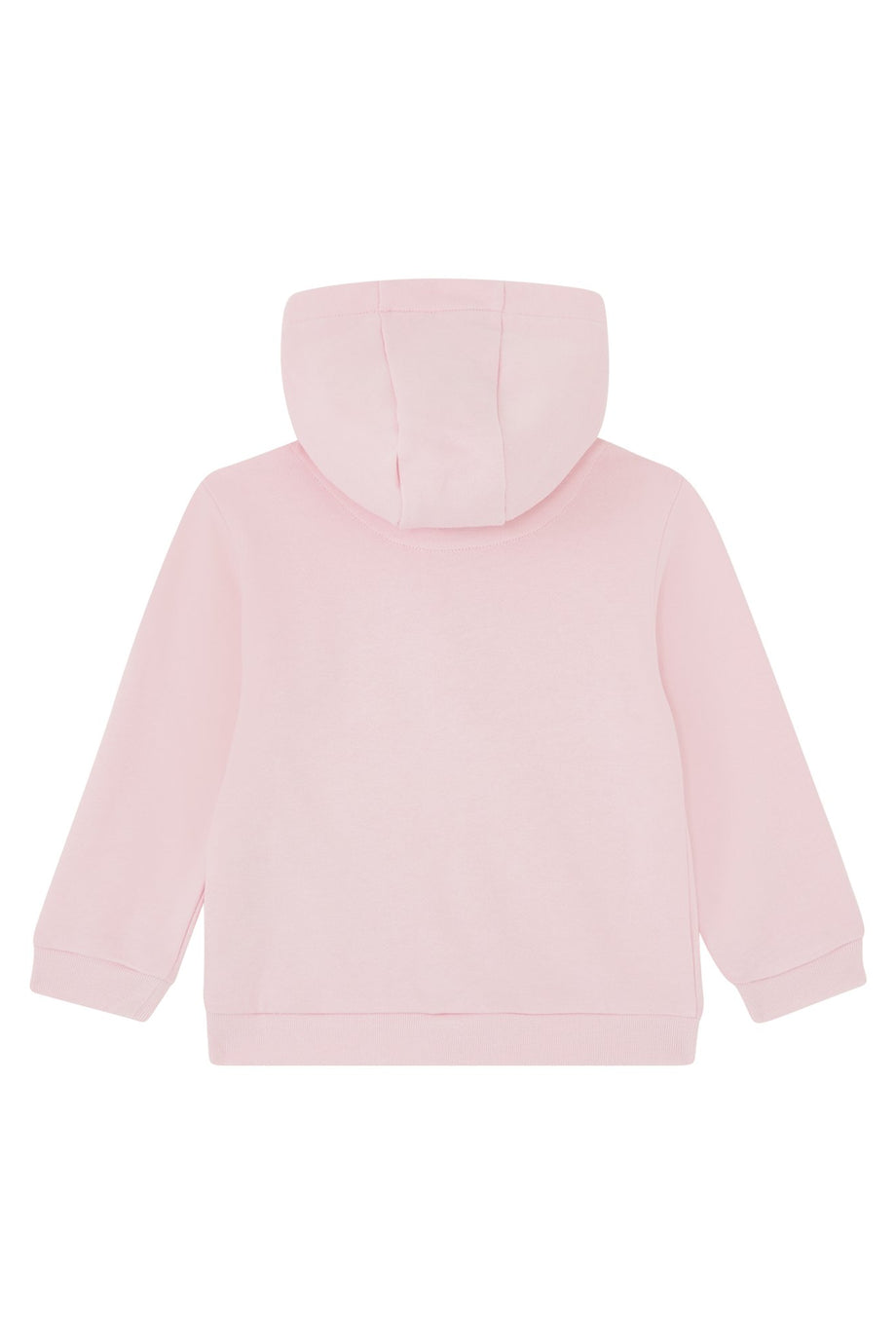 Çocuk Fermuarlı Kapüşonlu Sweatshirt - Pembe