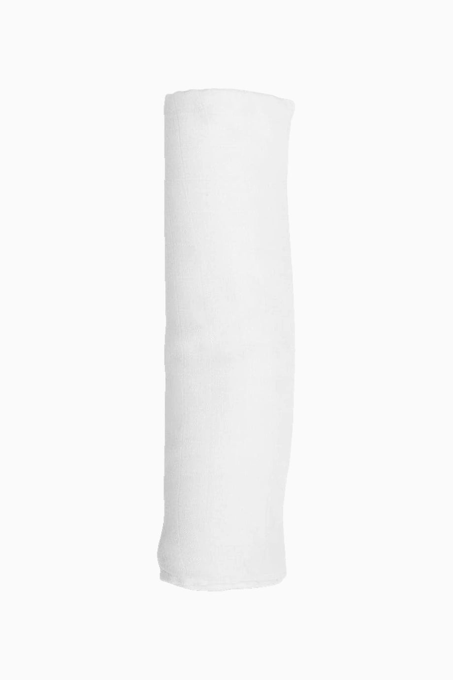 Beyaz Bambu Müslin Bebek Kundak Örtüsü 120 × 120 cm