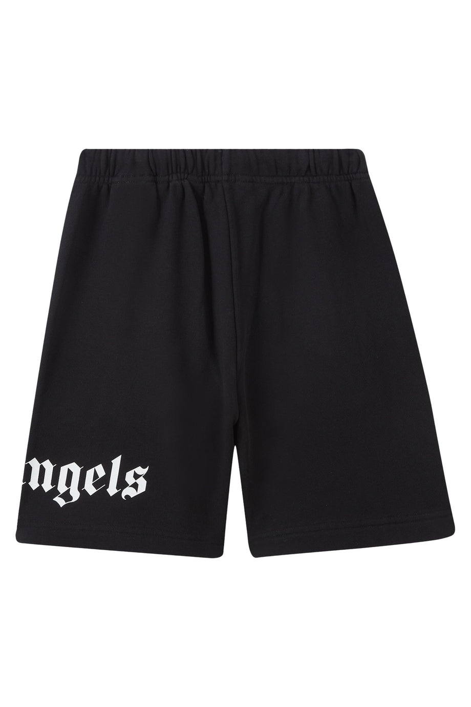 Çocuklar İçin Klasik Logolu Sweatshorts - Siyah