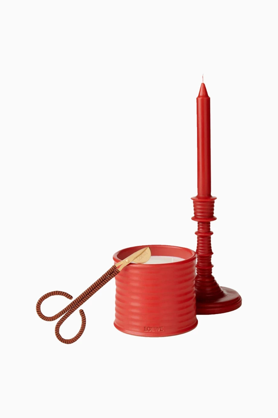 Scents Wick Trimmer Lüks Deri Tasarım Mum Fitil Kesici