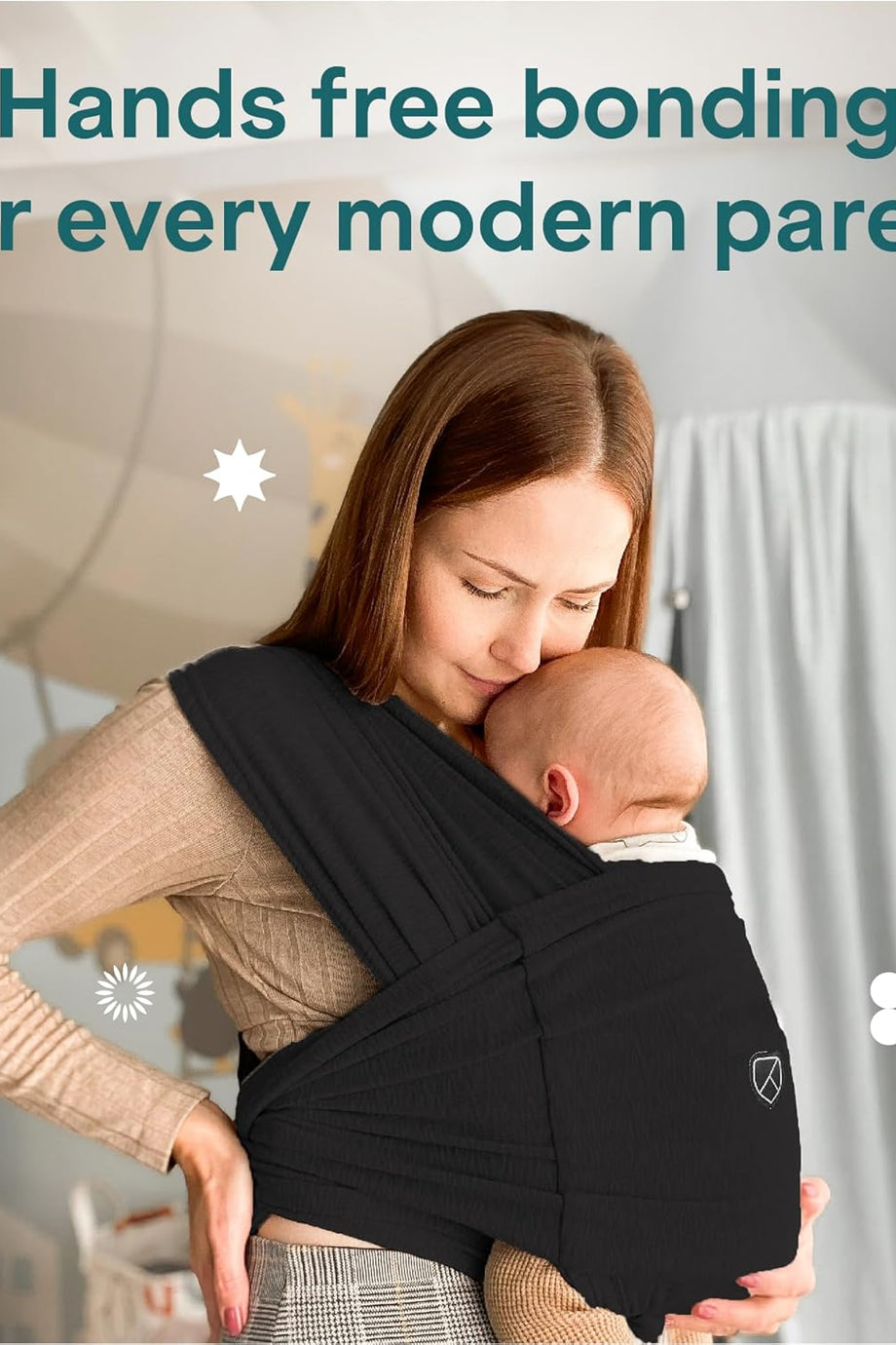 Baby Sling Yeni Doğan Bebek Taşıyıcı, Ergonomik, Çok Amaçlı Bebek Slingi