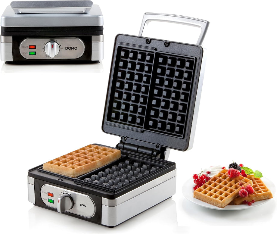 1400 Watt Ekstra Kalın Kare Belçika Waffle Makinesi