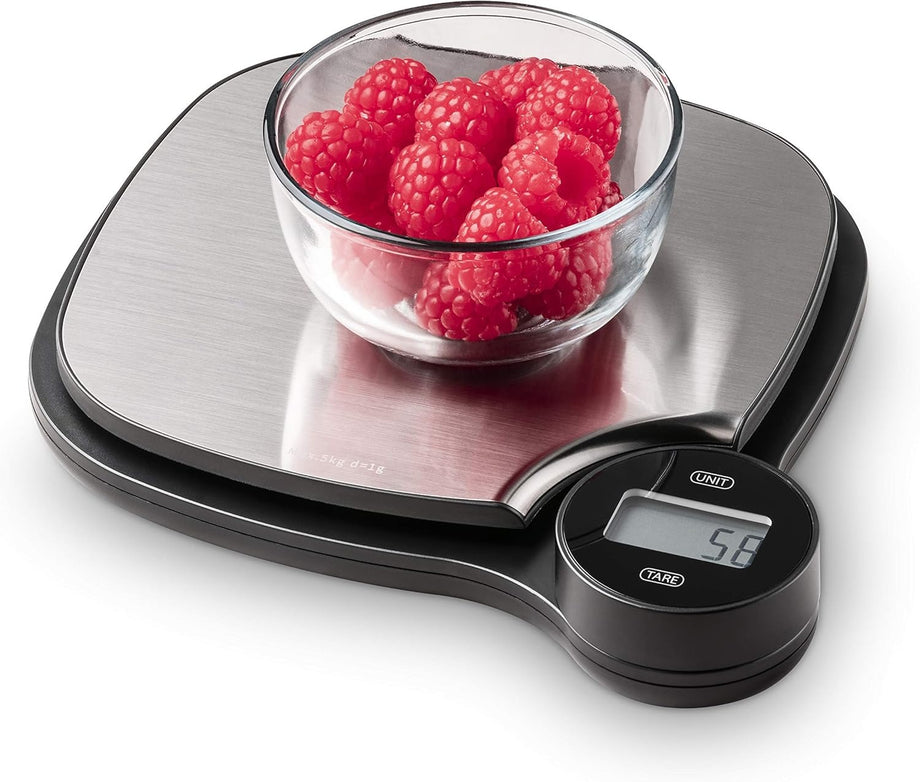Kitchen EcoMaster Dijital Mutfak Terazisi 5 kg Kinetik Enerjili Pilsiz Kullanım