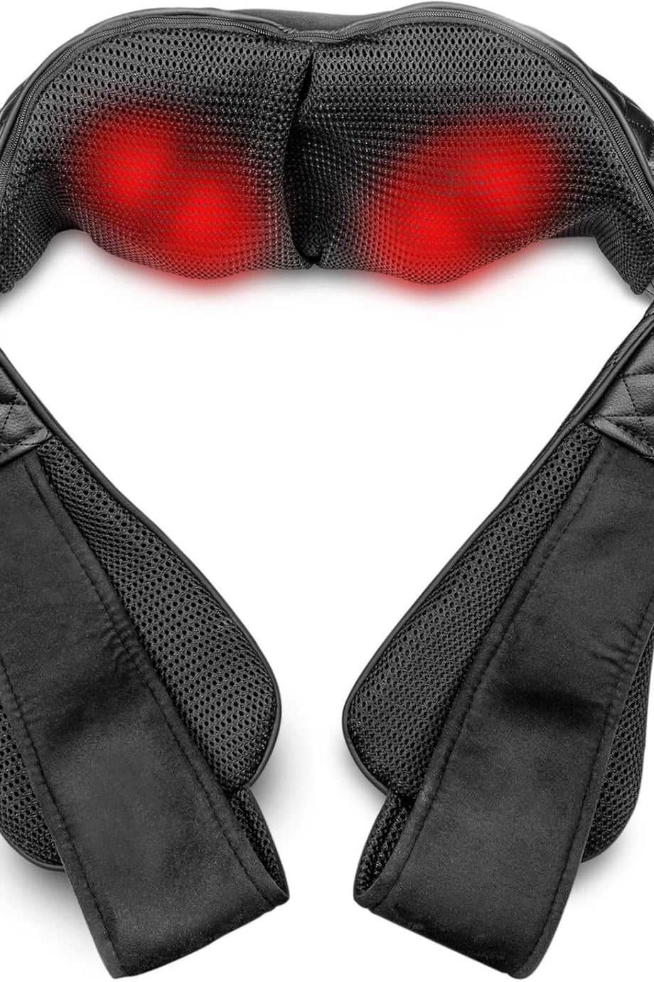 850 Jel Boyun Masaj Aleti,Isıtma Fonksiyonu, Shiatsu Masajı, 4 Masaj Başlığı ve 3 Hız Seviyesi