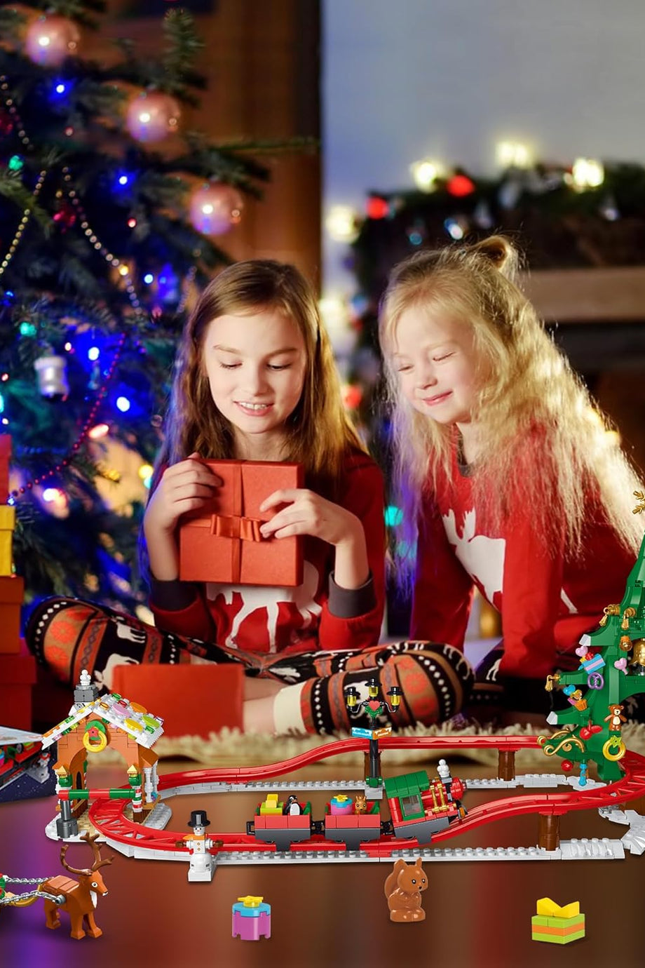 Noel Zencefilli Kurabiye Evi Roller Coaster, 926 Parça, Yetişkin ve Çocuklar