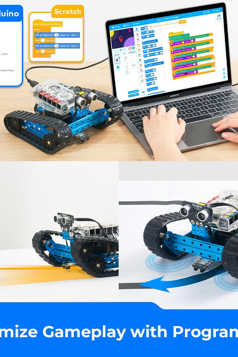 mBot Ranger, 3'ü 1 Arada Programlanabilir Robot Yapım Seti
