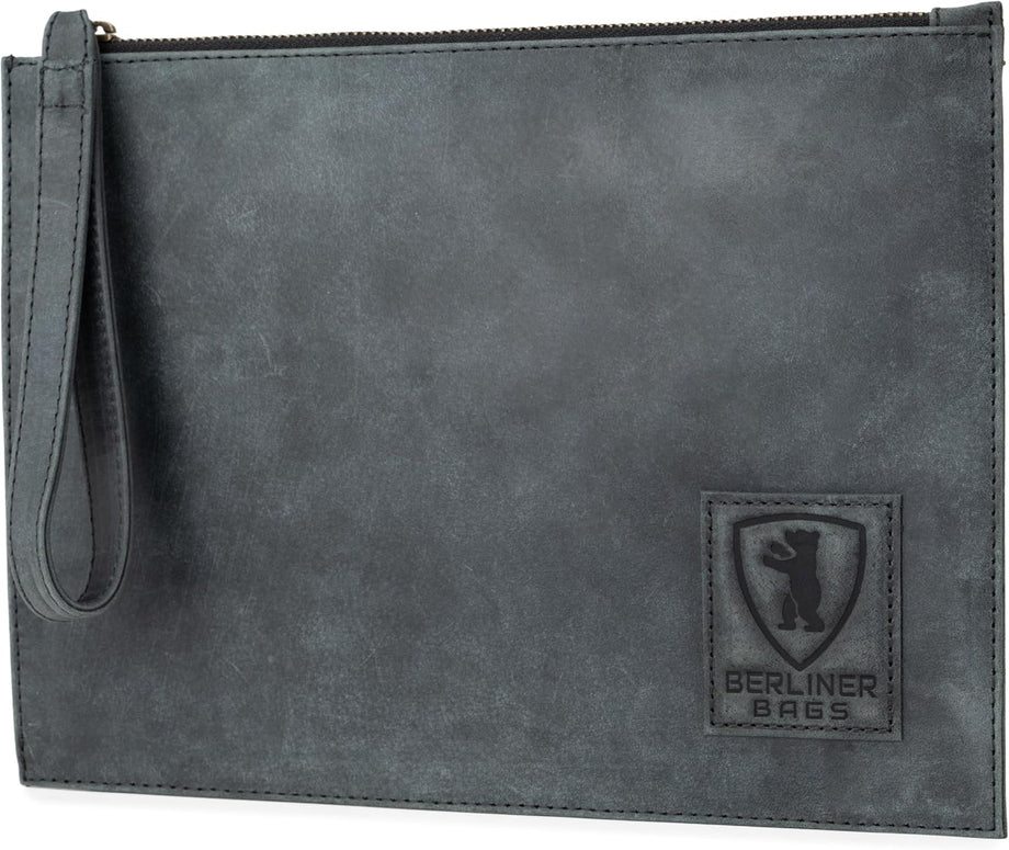 Dirk Deri Evrak Dosyası, Vintage Seyahat Düzenleyici, 27.5x19.5 cm, Kahverengi