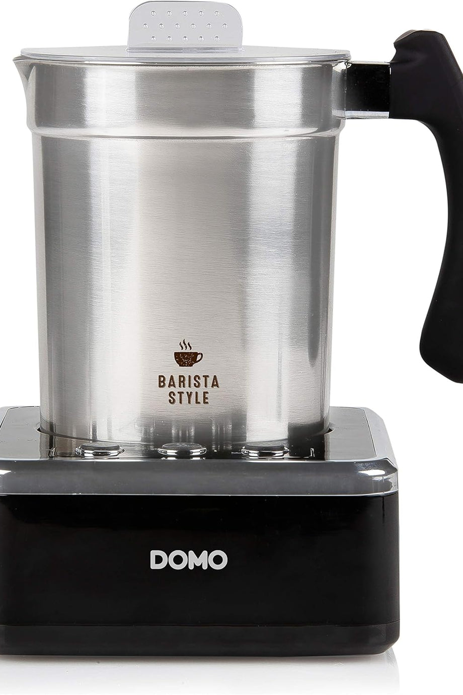 DO717MF Süt Köpürtücü, Paslanmaz Çelik, Sıcak ve Soğuk Köpürtme, Çikolata Sütü ve Daha Fazlası