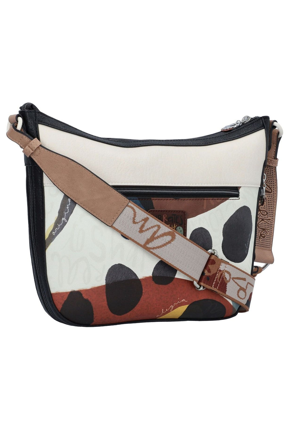 Alma Omuz Çantası 34 cm Hafif, Renkli ve Telefon Bölmeli Günlük Kadın Çantası