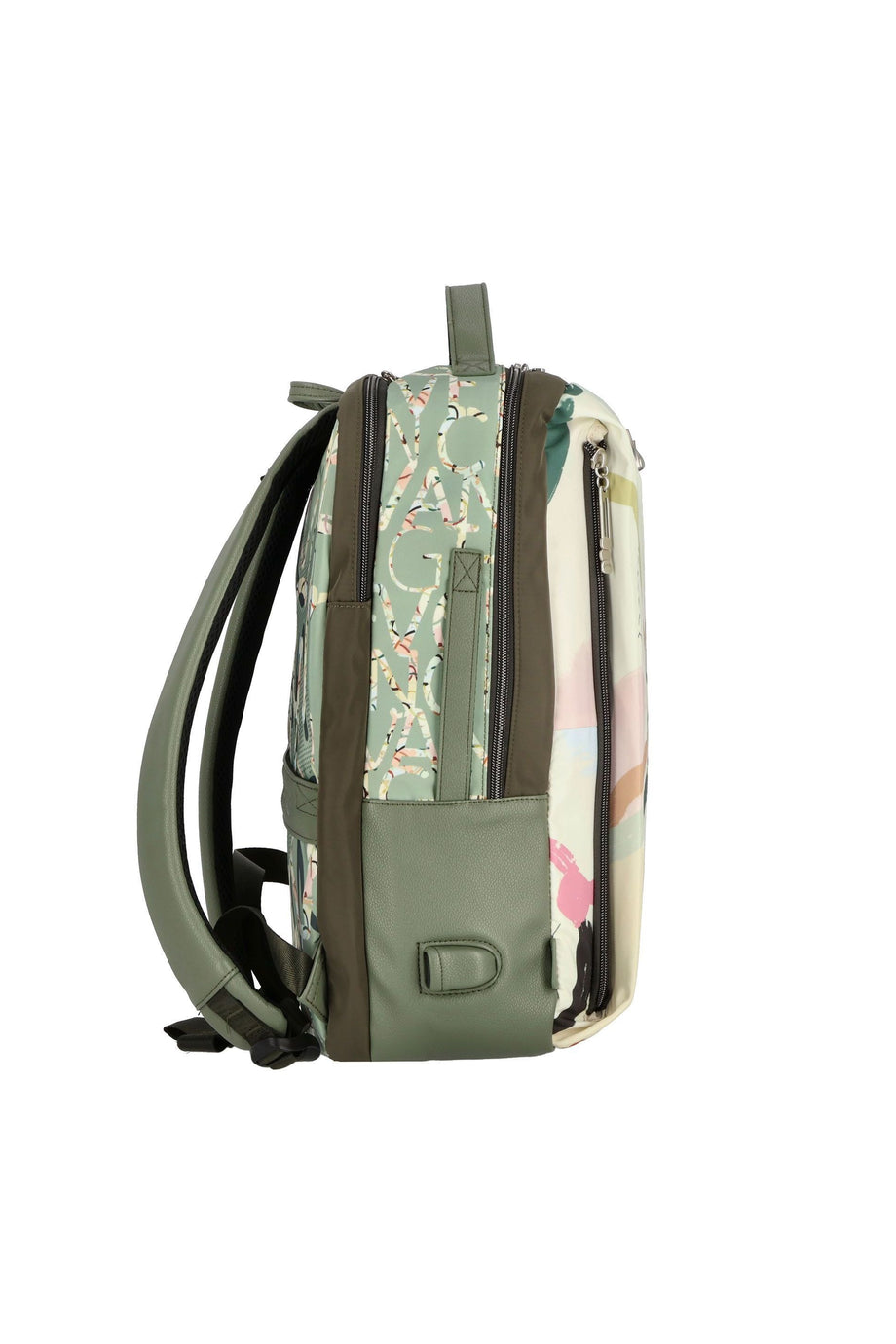 Viaje Kadın Daypack Sırt Çantası 43 cm USB Girişli ve Laptop Bölmeli Renkli Tasarım