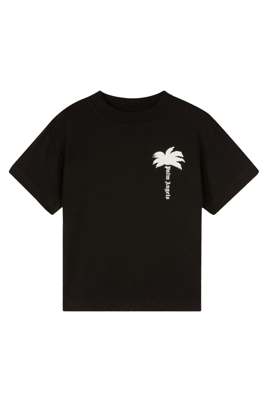 Çocuklar için Palm Tişört - Siyah