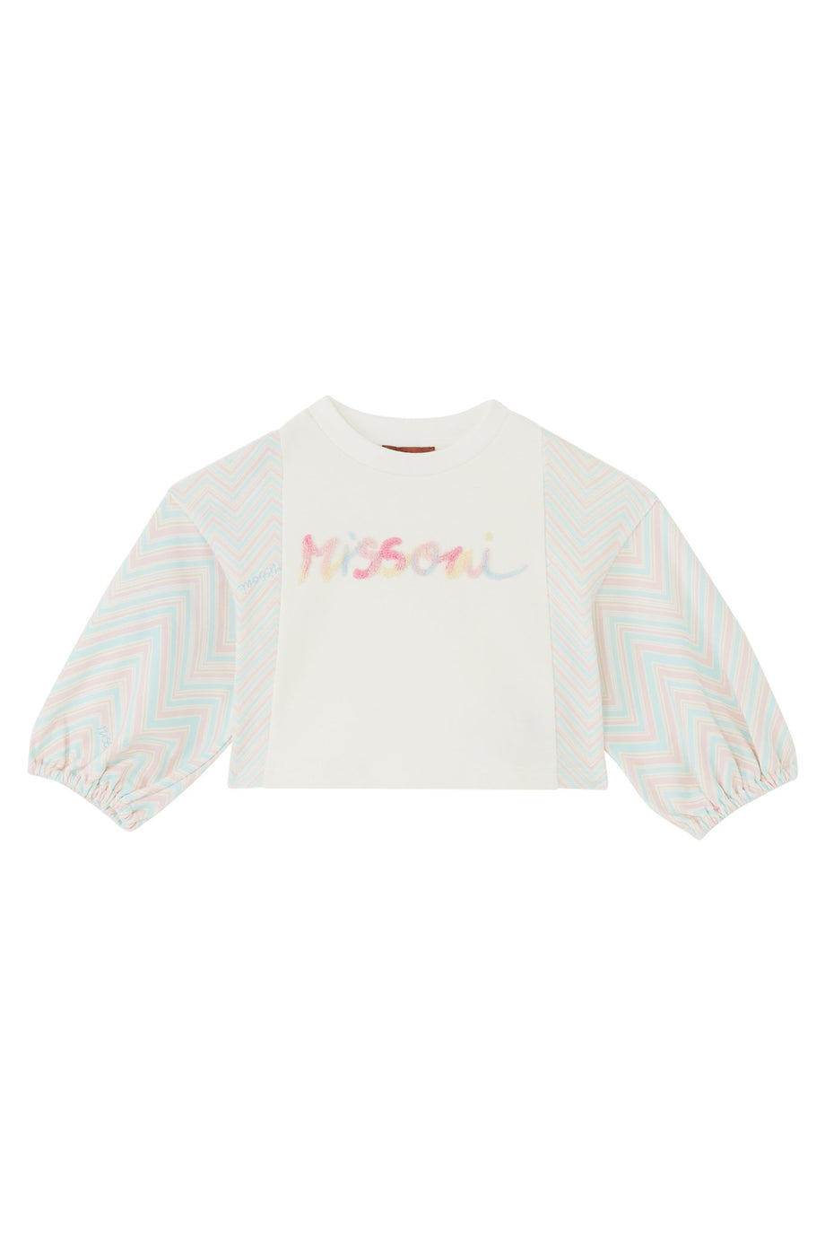 Kız Çocuk Logo Kapşonlu Sweatshirt - Missoni