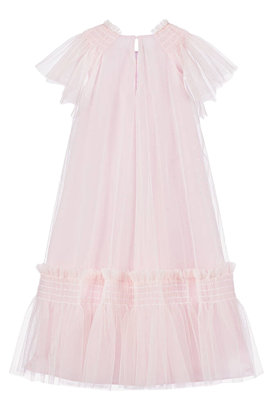 Çocuk Tül Abiye Elbise - Fendi