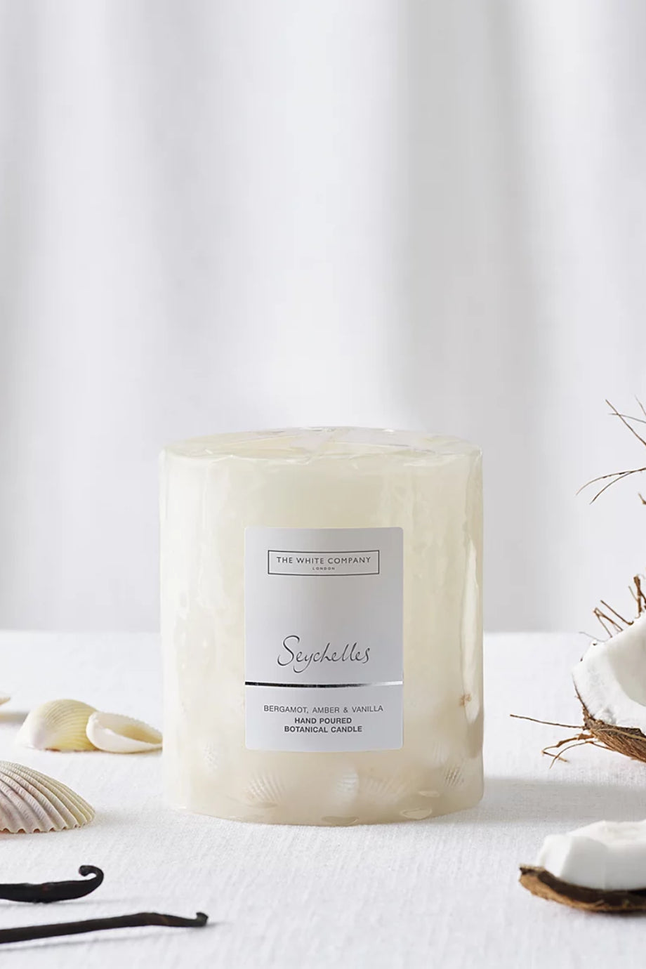 Seychelles Botanical Orta Boy Dekoratif Kokulu Mum 725 g