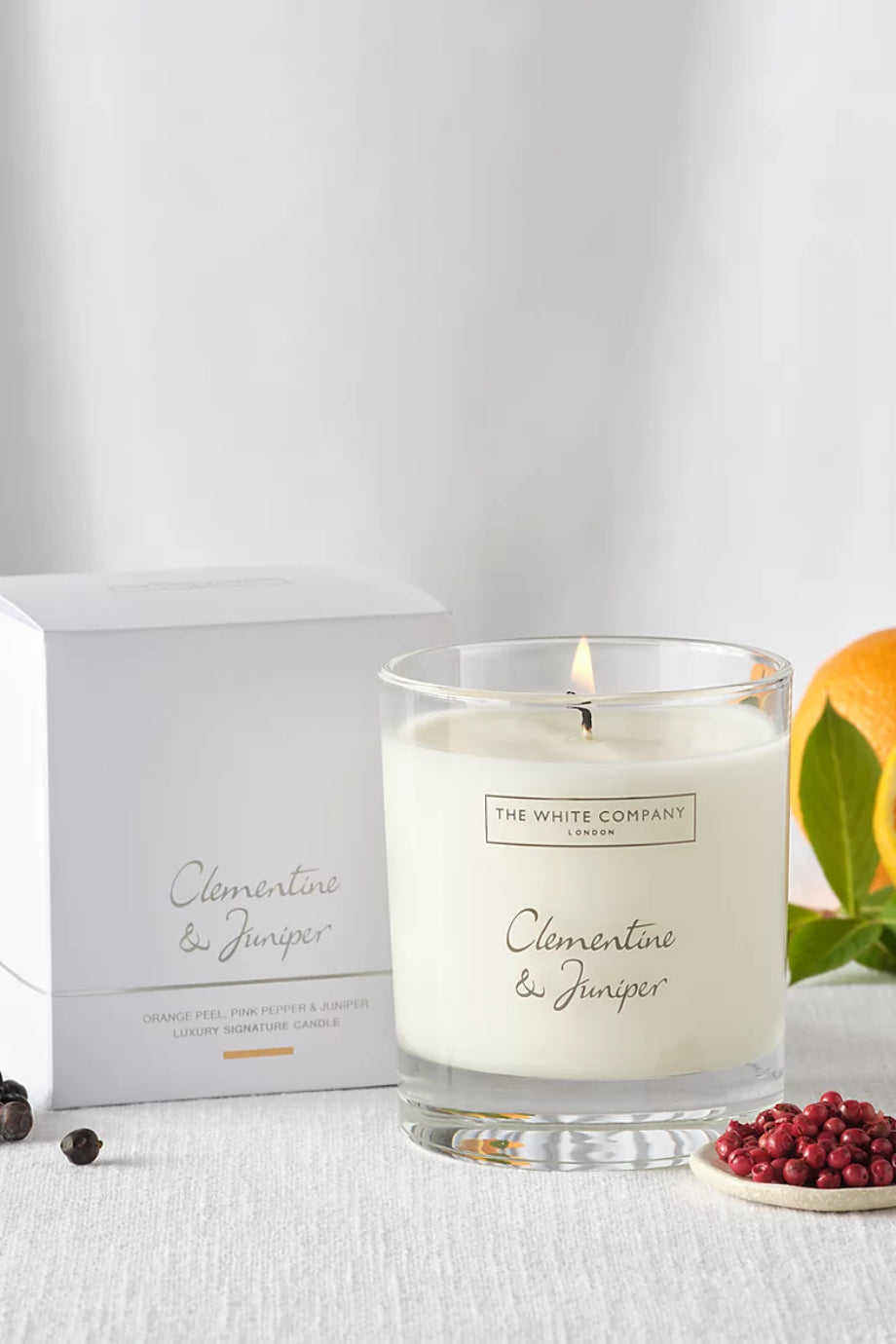 Clementine & Juniper Luxury Signature Kokulu Mum 210 g