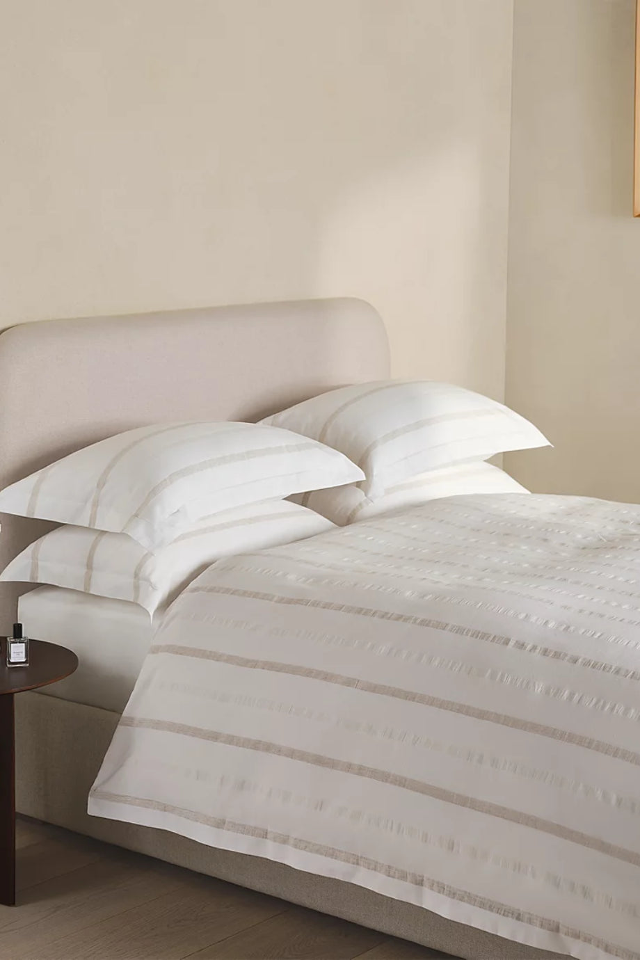 Huntly Jakarlı Oxford Tekli Yastık Kılıfı