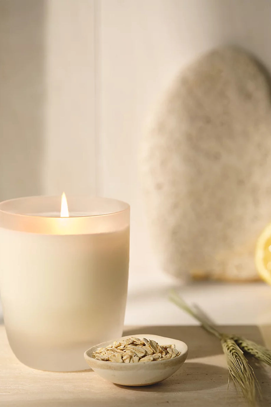 Spa Nourish Yulaf & Bergamot Aromalı Kokulu Mum 270 g