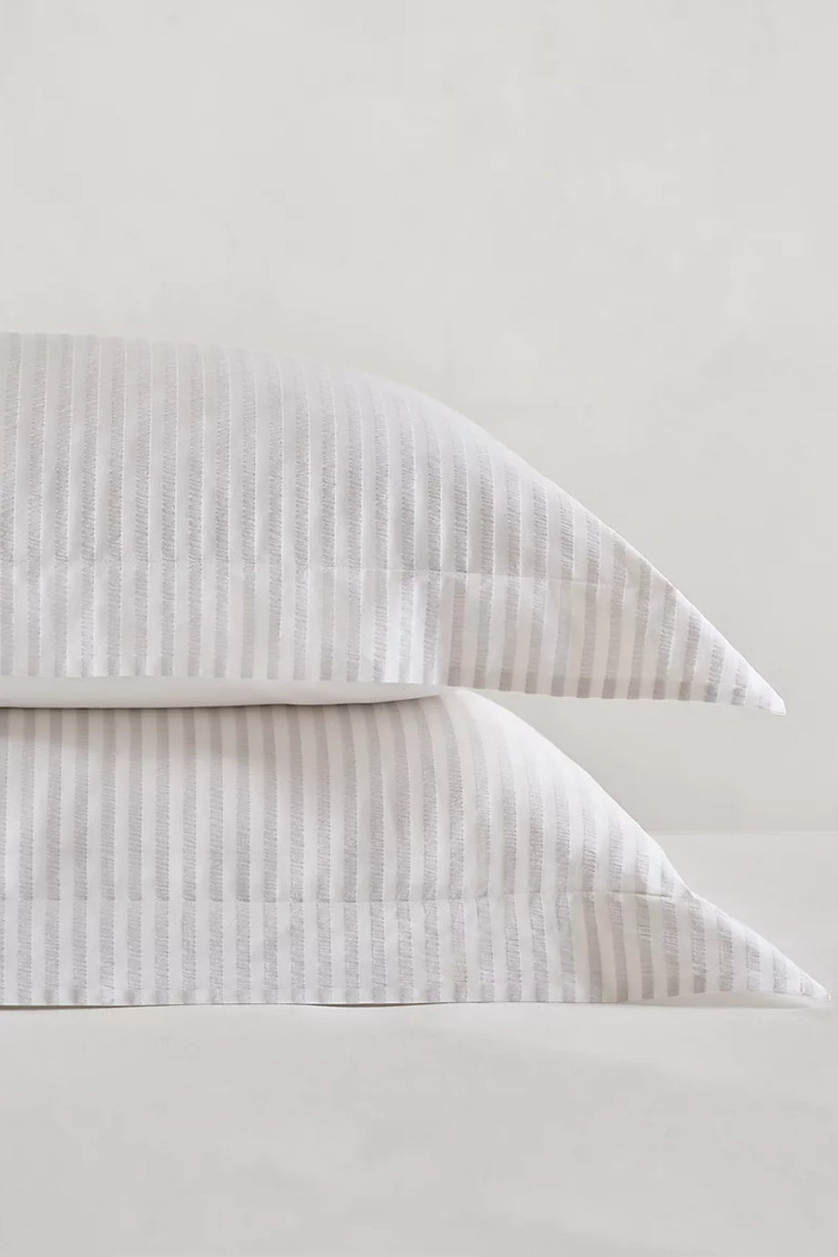 Tilbury Stripe Pamuklu Oxford Tekli Yastık Kılıfı