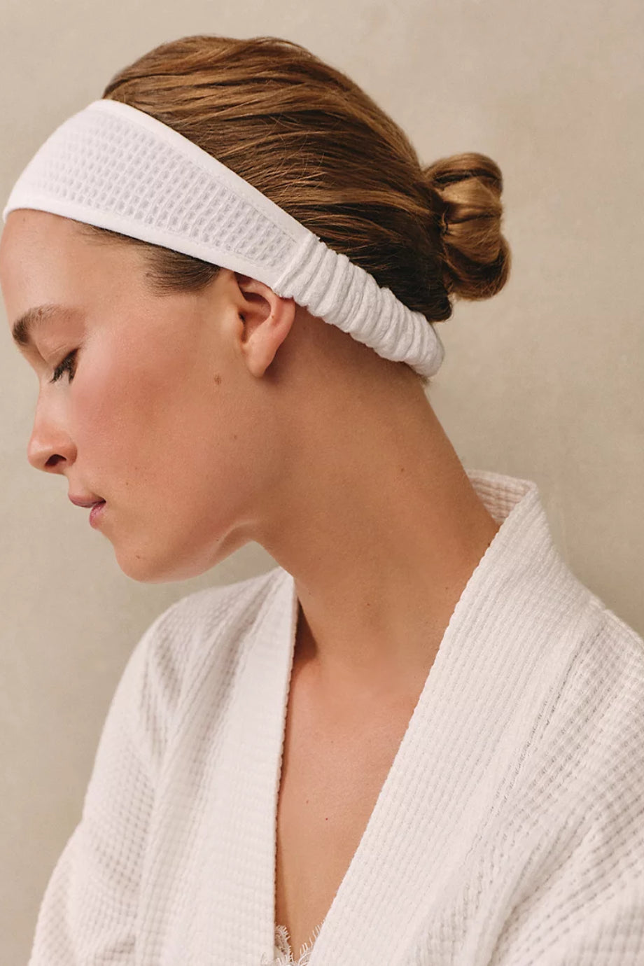 Organik Pamuk Spa Saç Bandı