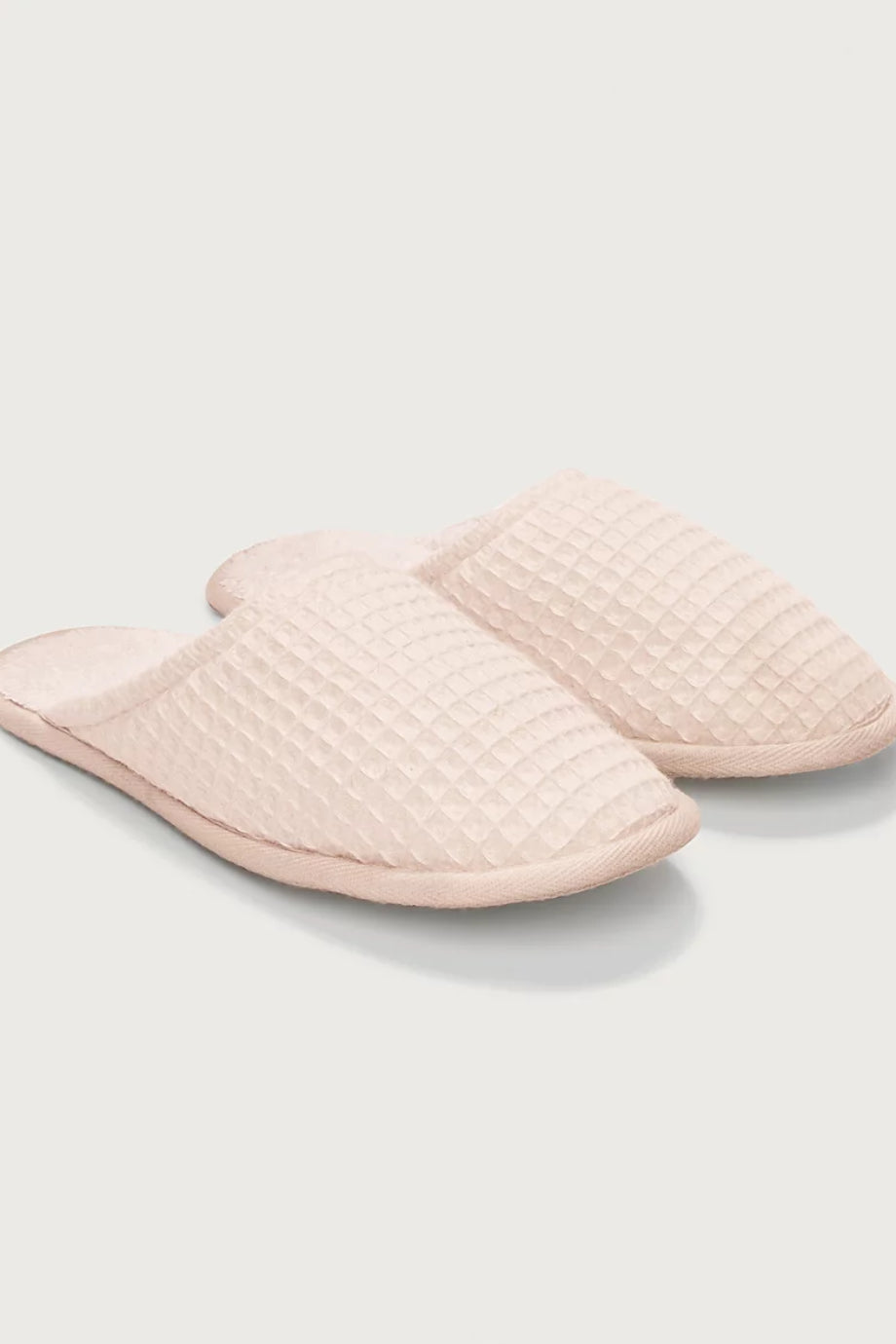 TENCEL™ Organik Pamuk Waffle Desenli Unisex Ev Terliği