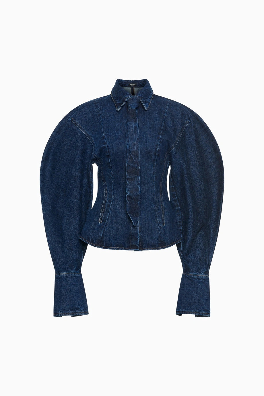 Mavi Denim Kadın Balon Kollu Gömlek