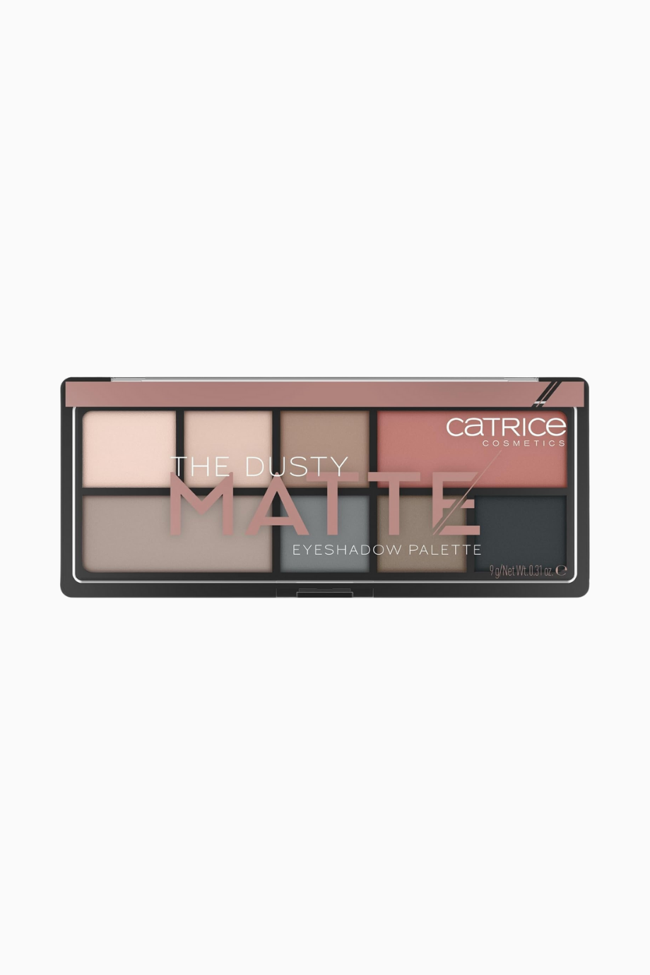 The Dusty Matte Far Paleti, 8 Renk, Pembe Tonları, Mat, Kadifemsi, Vegan, Parfümsüz