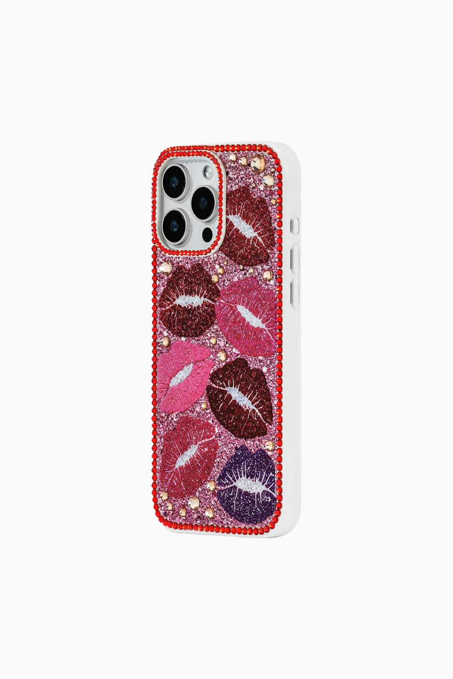 Kiss of Glamour Telefon Kılıfı,Çok Renkli Kırmızı