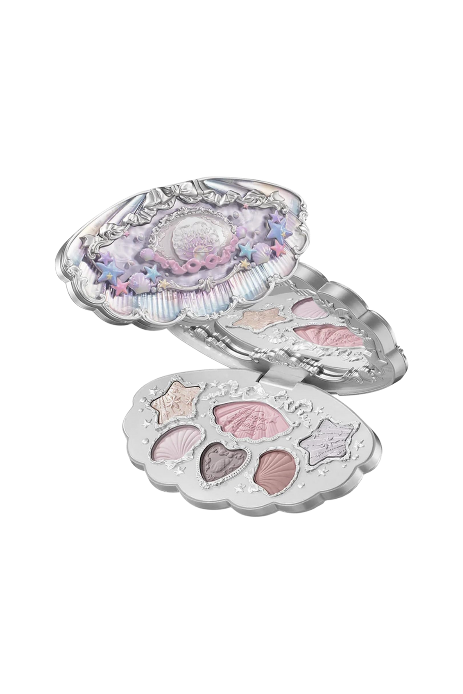 Moonlight Pearl Palet 6'lı Far, Allık, Aydınlatıcı, Işıltılı Nude Tonlar